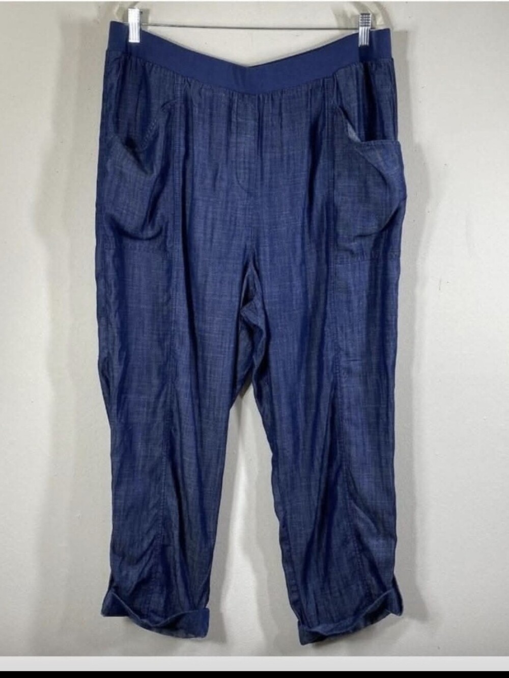 Chico's Sz. 16 Blue Womans Pants